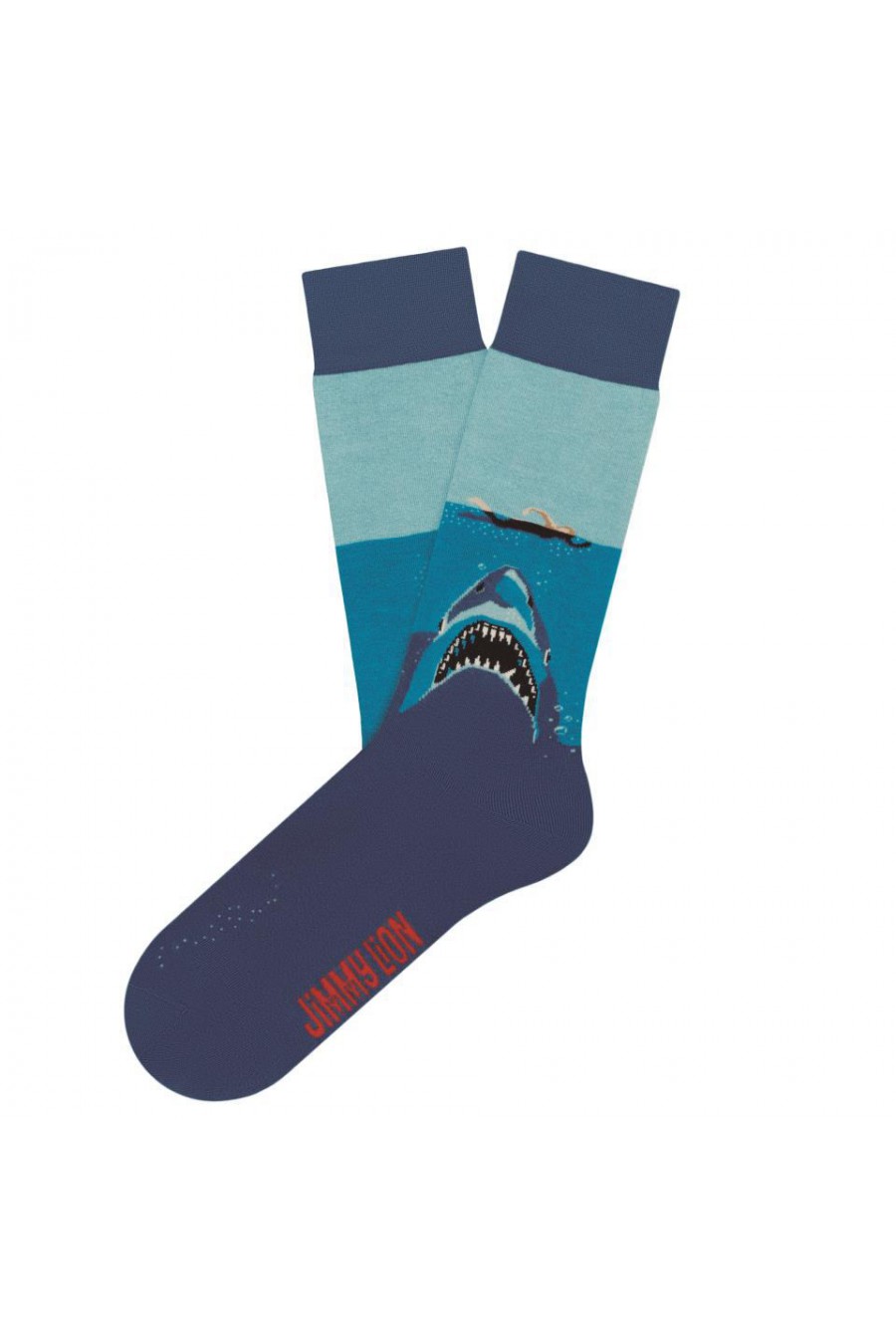 JIMMY LION JAWS SHARK ATTACK BLUE